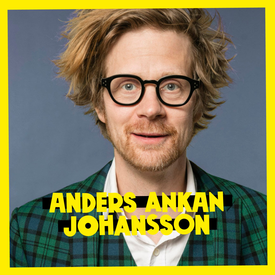 Lund Comedy Festival 2022, Artistbild, Anders Ankan Johansson