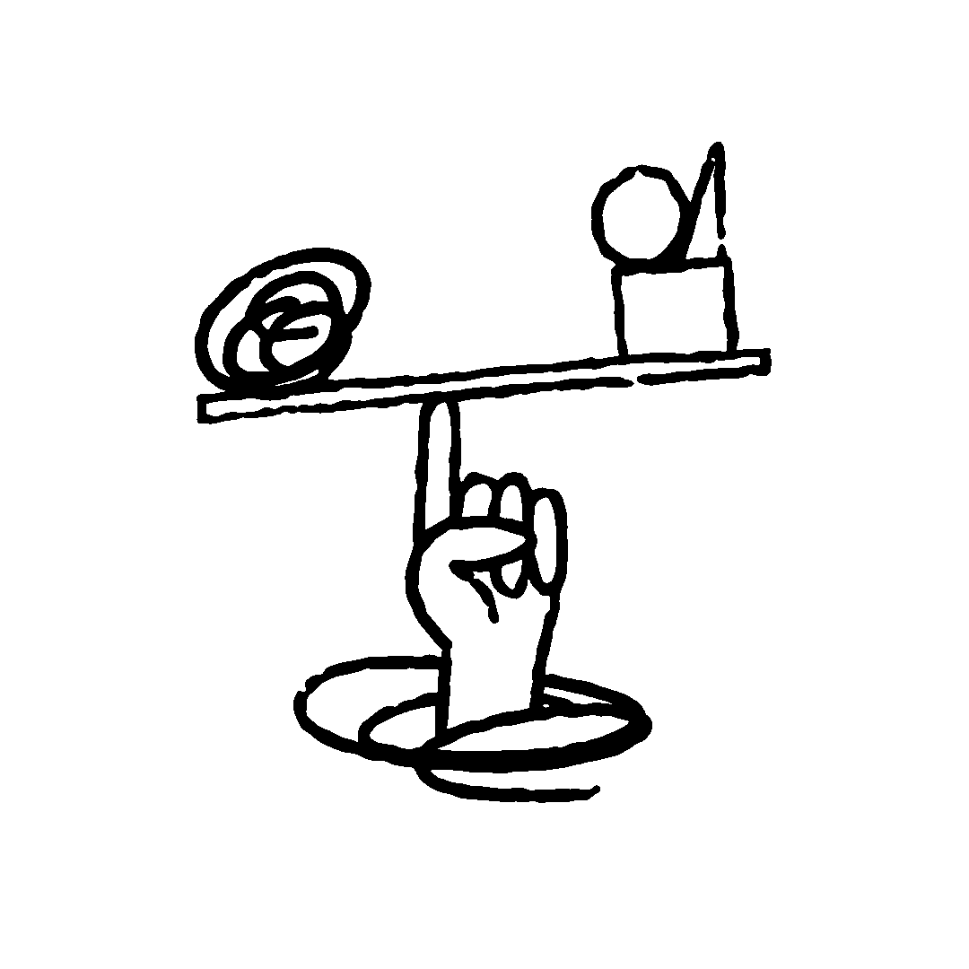 MiL Institute – Illustration, balans