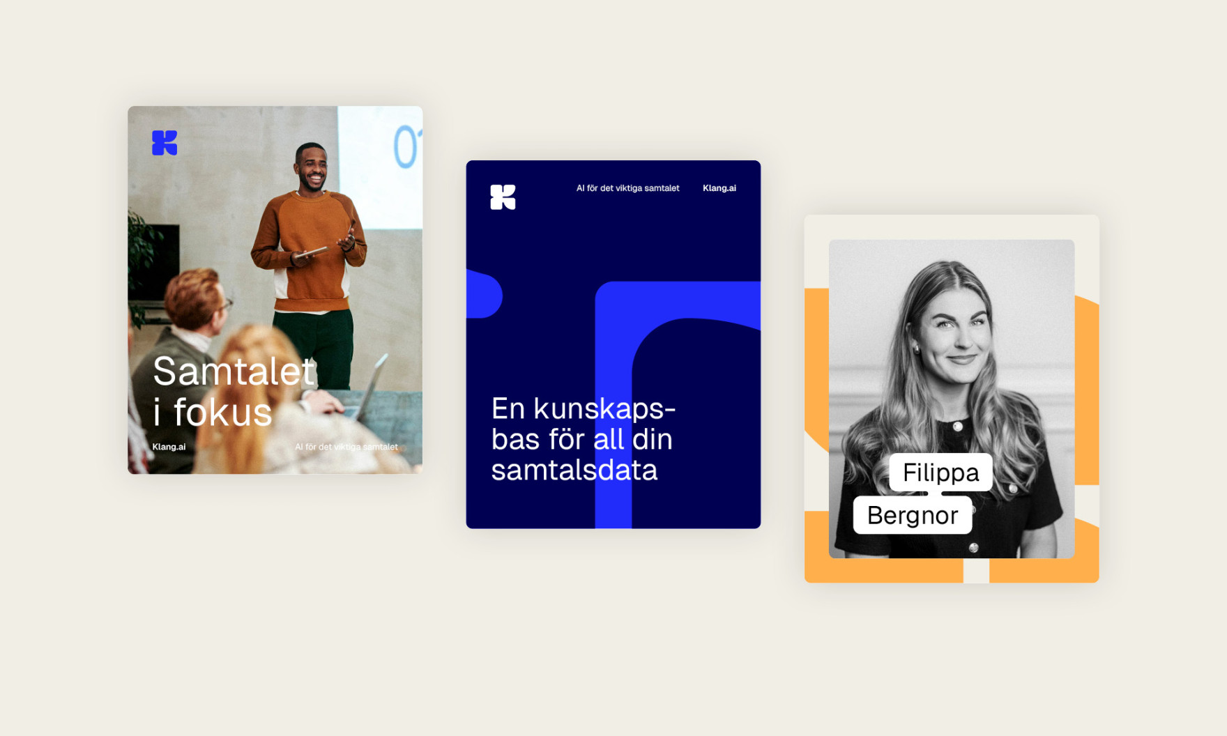 Klang – Sociala medier