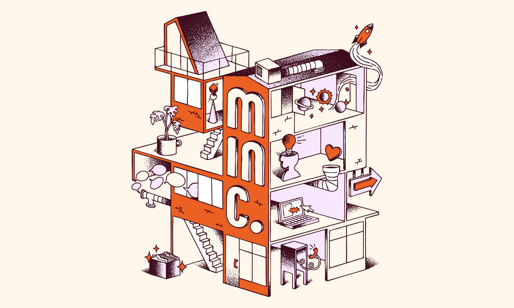 MINC Husillustration